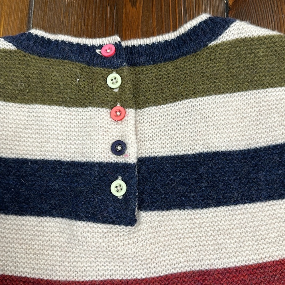 Kerr Lambswool Blend Striped Sweater - Picture 9 of 10